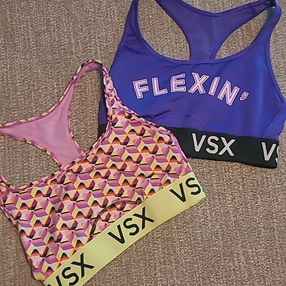 Victoria's Secret  VSX sz small sports bra bundle  WL174